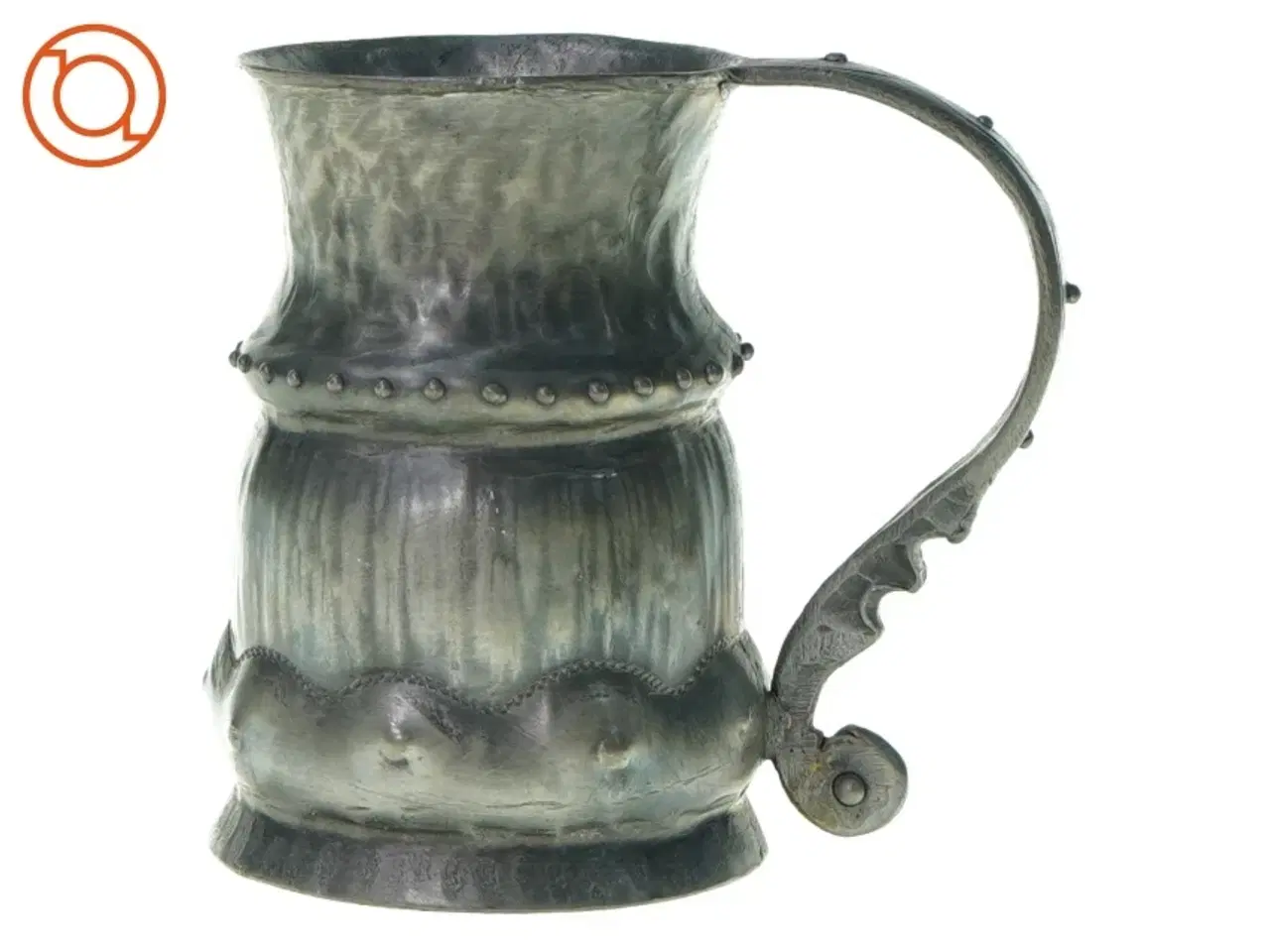 Billede 1 - Tin kop (str. 11 x 8 cm)