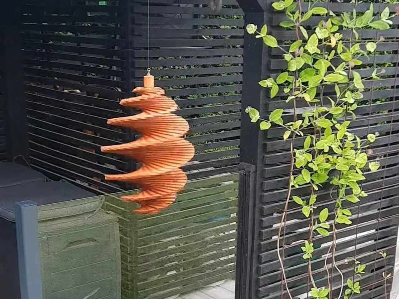 Billede 1 - Vind spiral udendørs