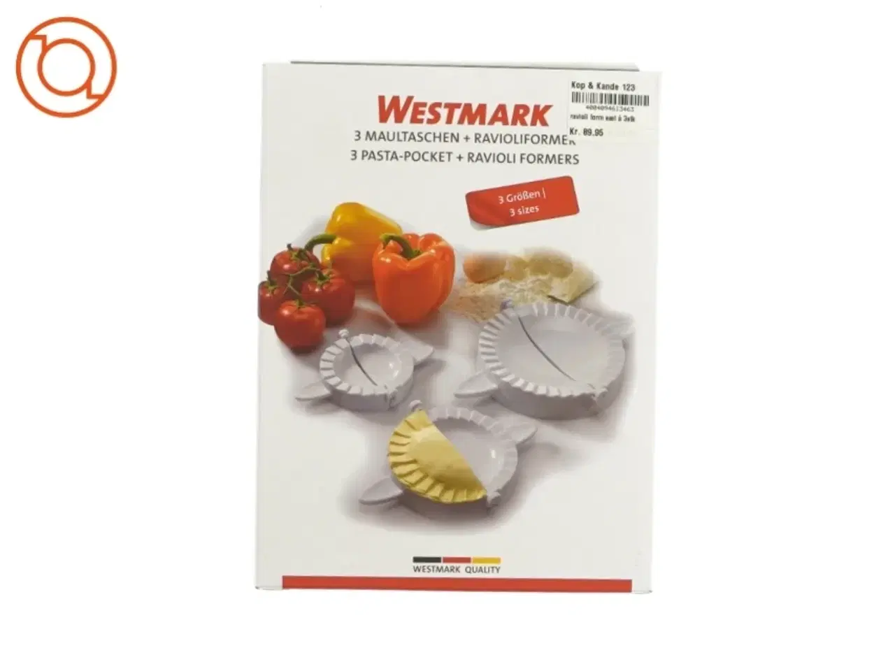 Billede 1 - Pasta-pocket ogravioli forme fra Westmark
