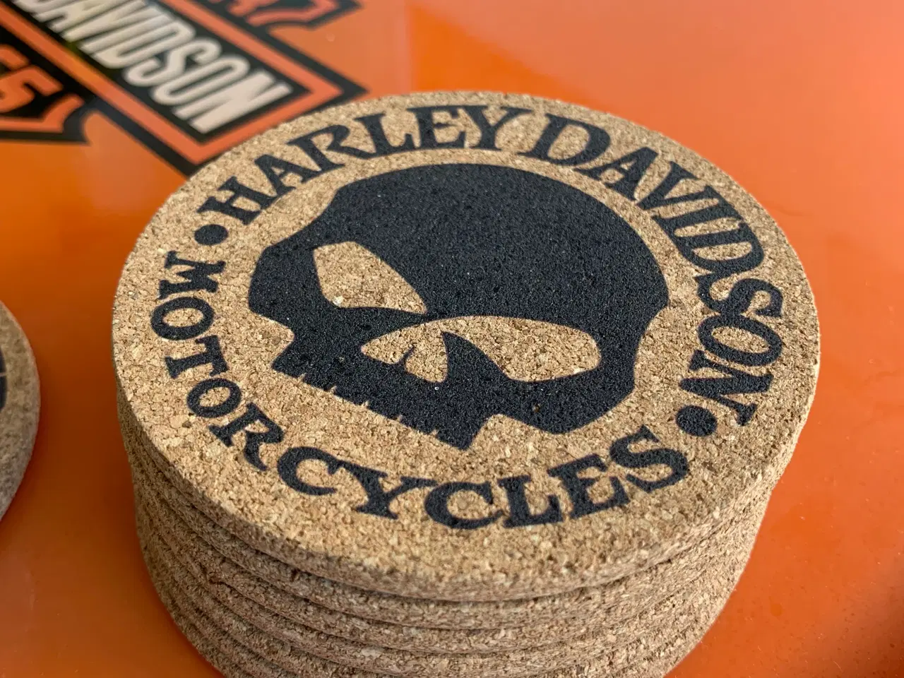 Billede 1 - Drinks coasters Harley-Davidson