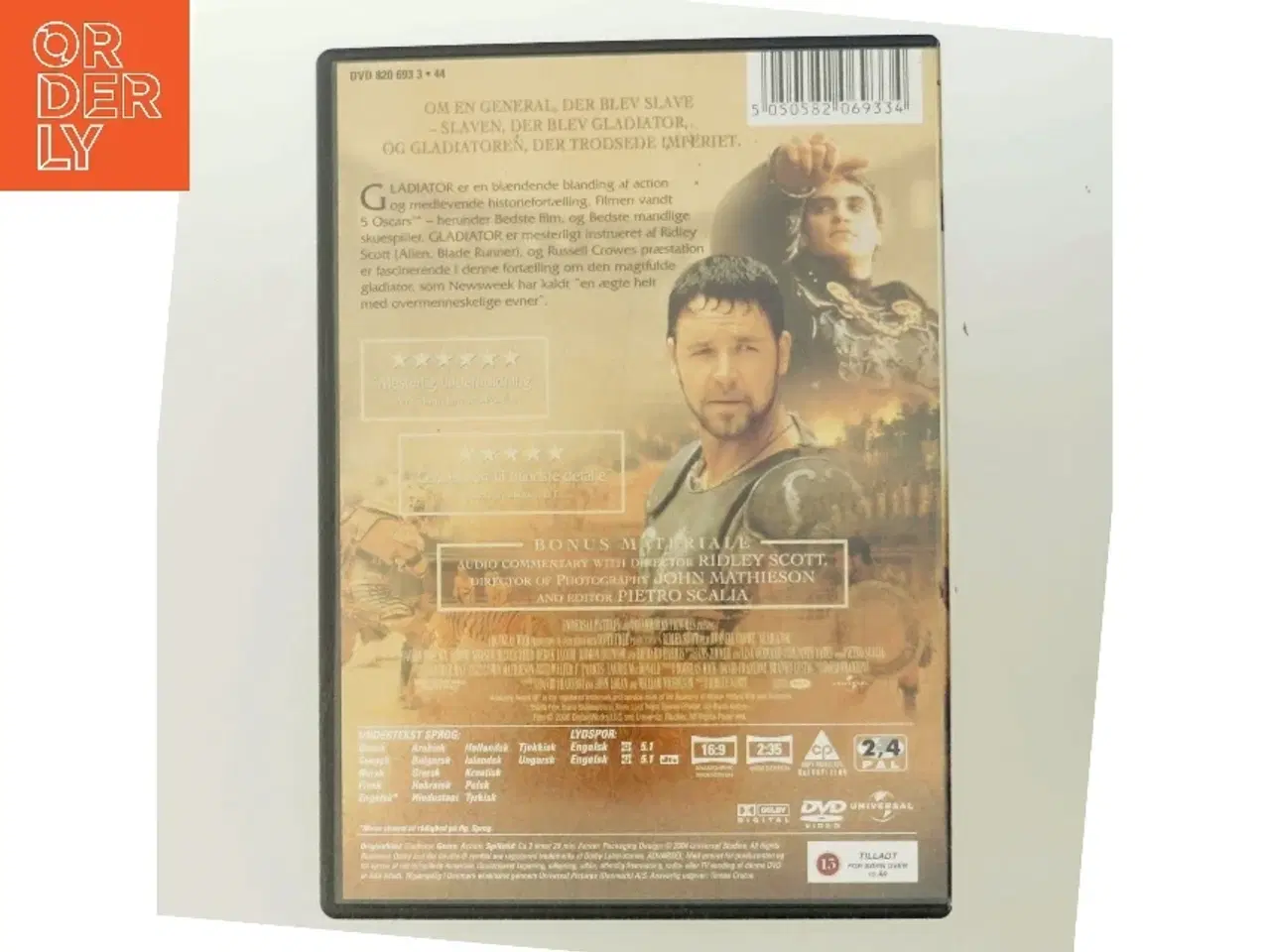 Billede 3 - Gladiator med Russell Crowe (DVD)