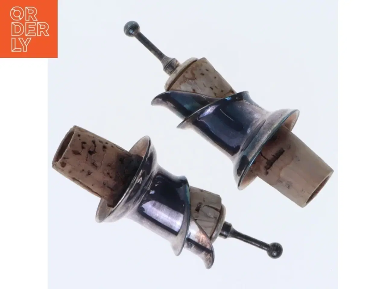 Billede 3 - Sølvfarvede vinpropper (str. 8,5 cm)