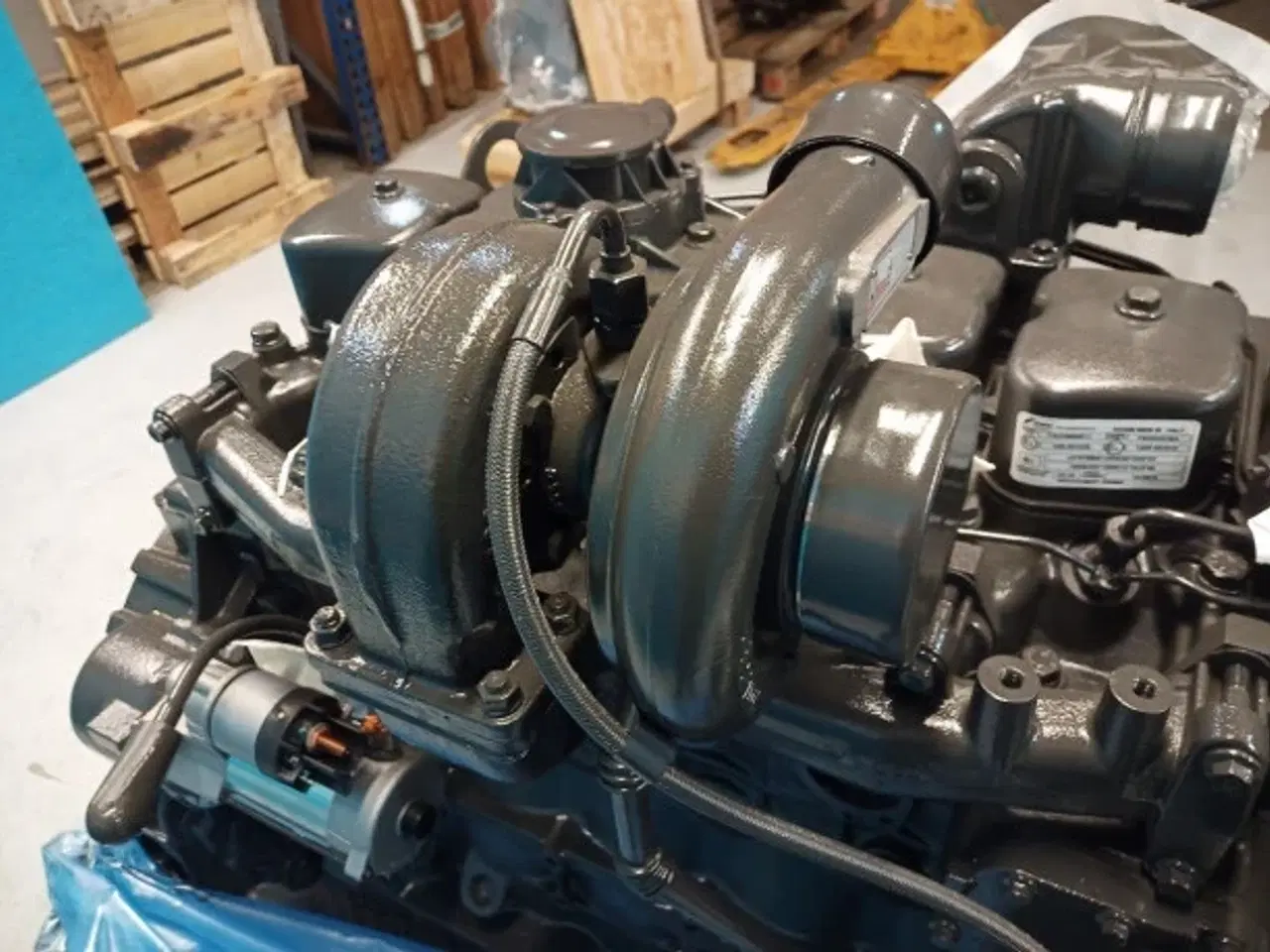 Billede 3 - New Holland TC5060 Ny Motor 