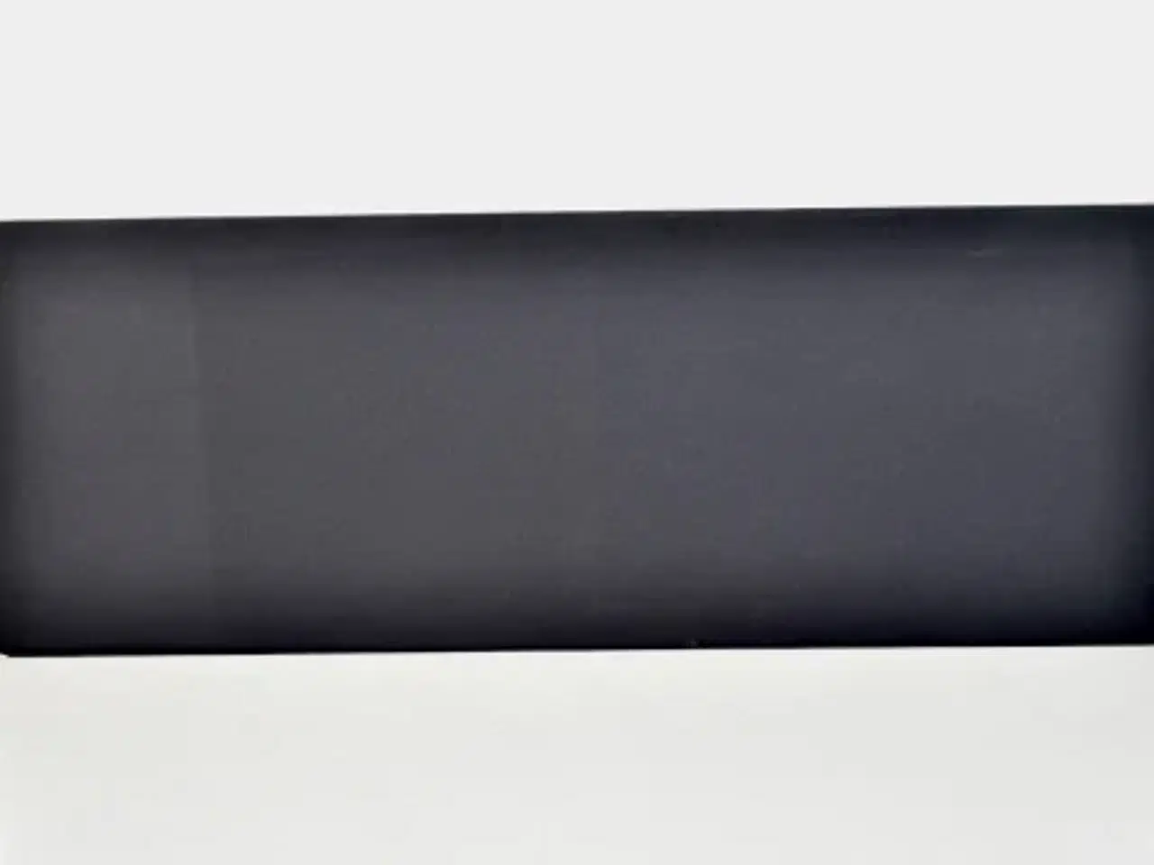 Billede 1 - Abstracta softline 30 bordskærm i sort 180x65x3 cm., med beslag
