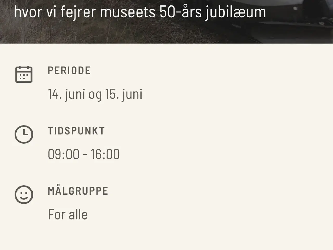 Billede 1 - Jernbane Museum Jubilæum billetter