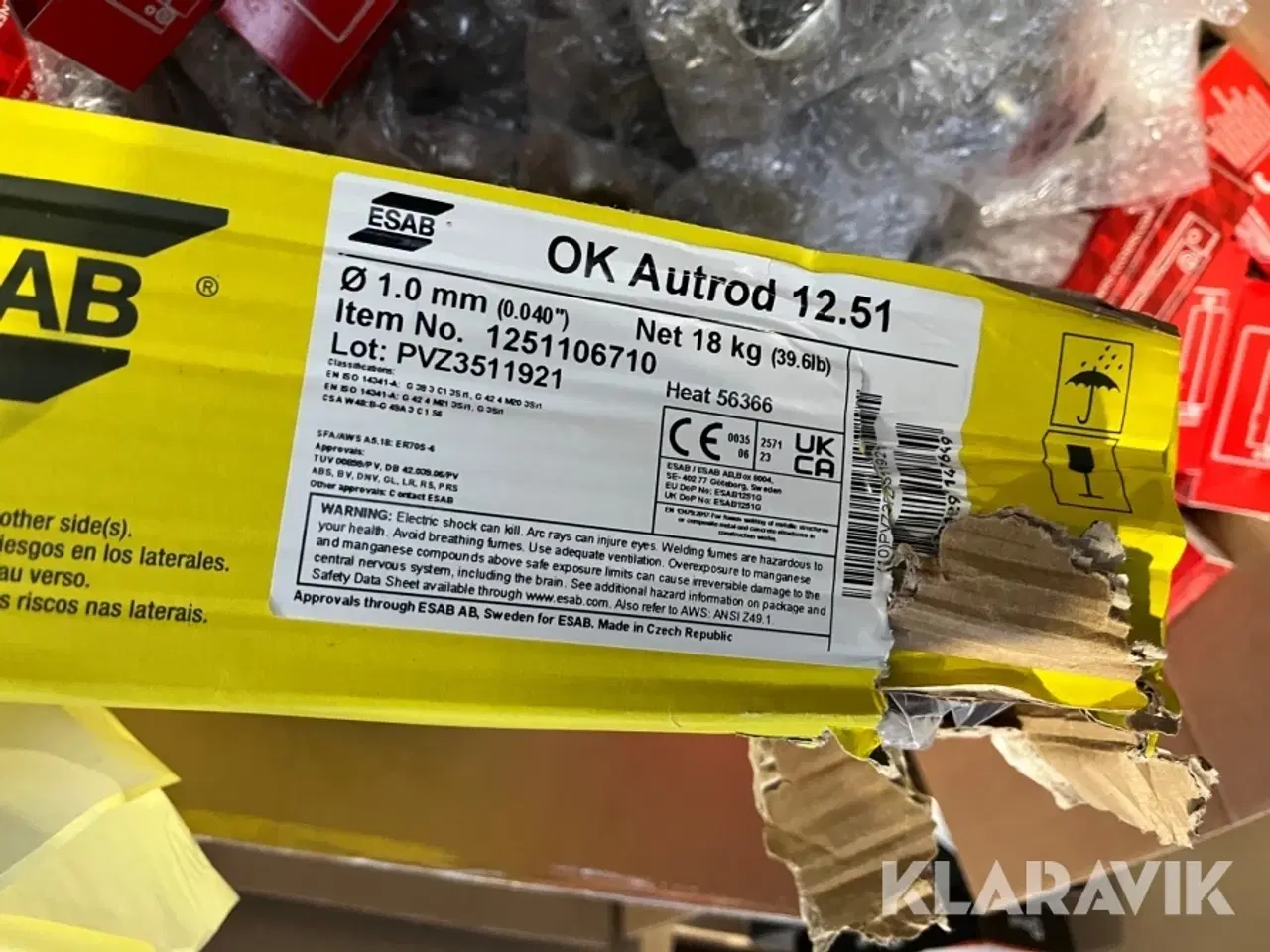 Billede 6 - Lot - låsekomponenter, svejsetråd og øvrigt overskud