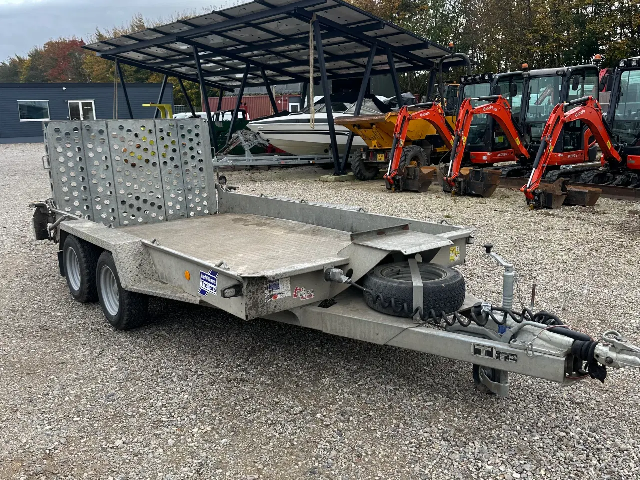 Billede 2 - Ifor Williams 3500 kg maskintrailer