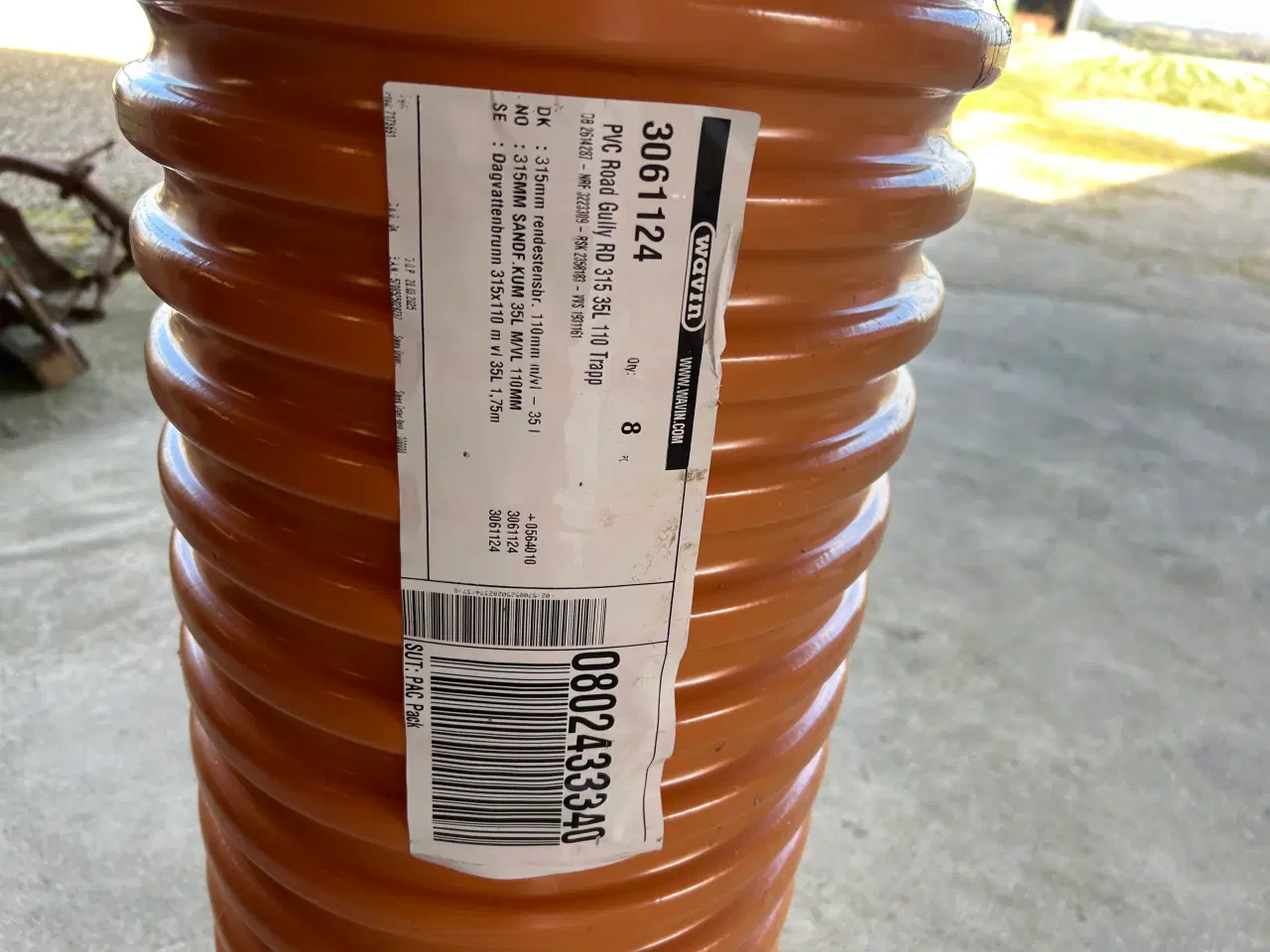 Billede 2 - Sandfangsbrønd 315. 35 L. Wavin 