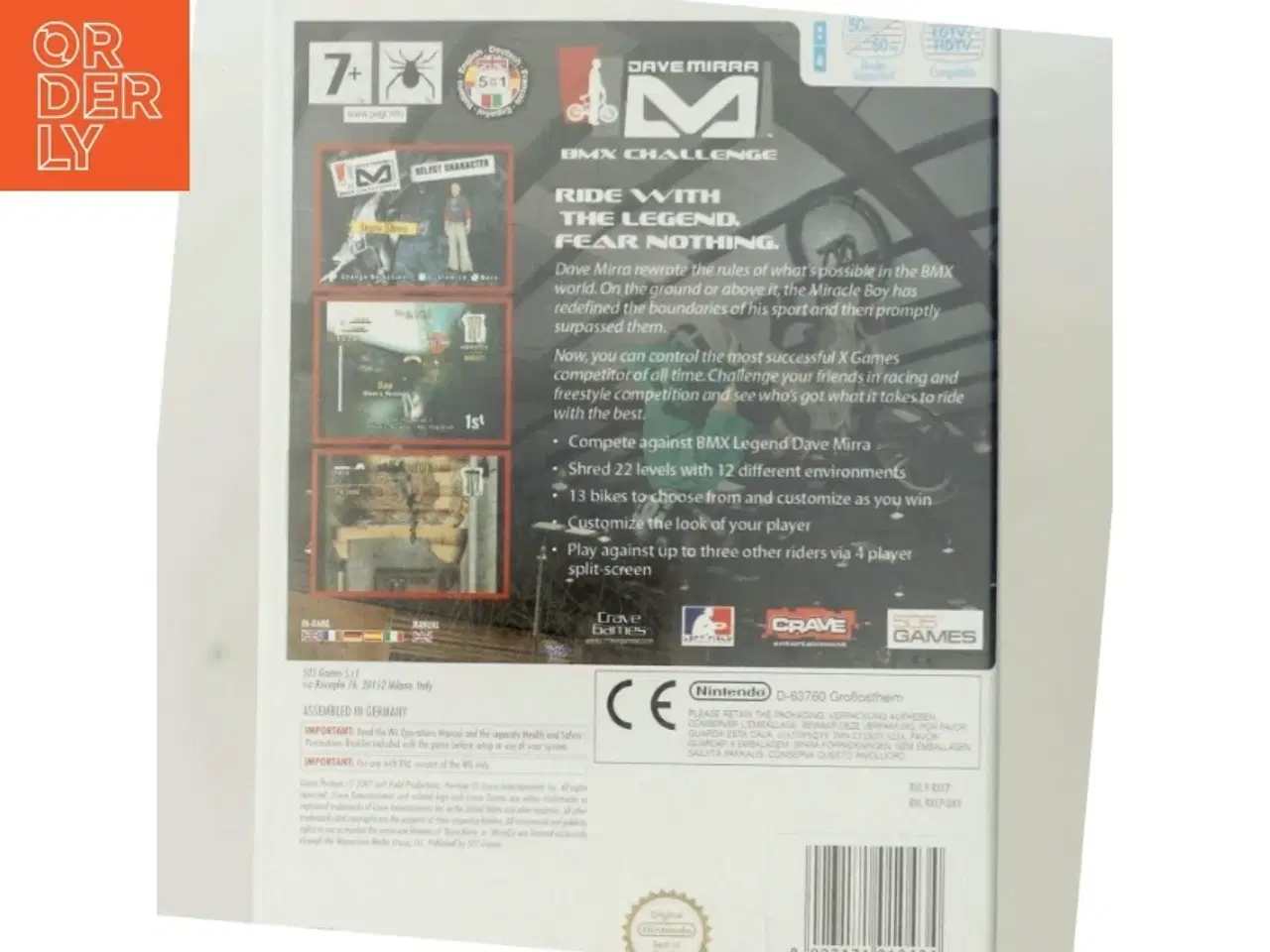 Billede 3 - Dave Mirra BMX Challenge Wii spil fra Nintendo