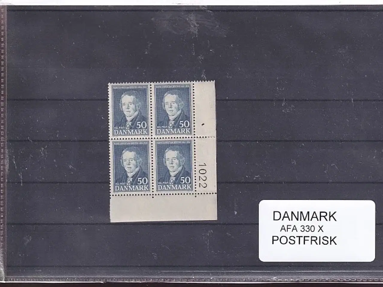 Billede 1 - Danmark - AFA 330 X - Postfrisk