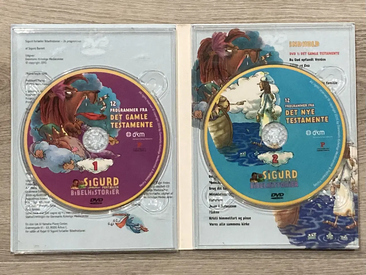 Billede 3 - 2 DVD’er: Sigurd fortæller Bibelhistorier