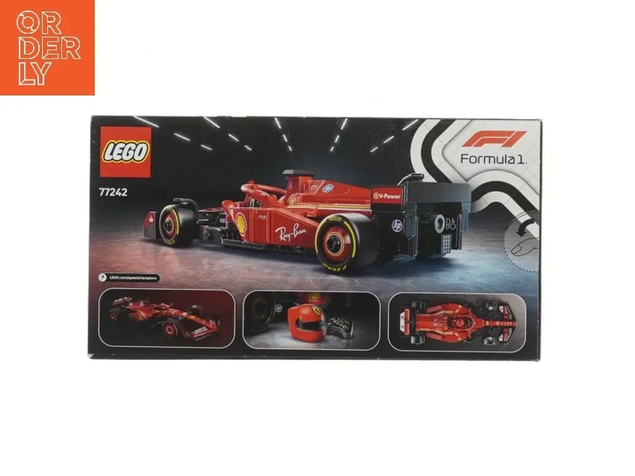 Billede 2 - LEGO Ferrari SF-24 byggesæt fra LEGO (str. 26x14 cm)