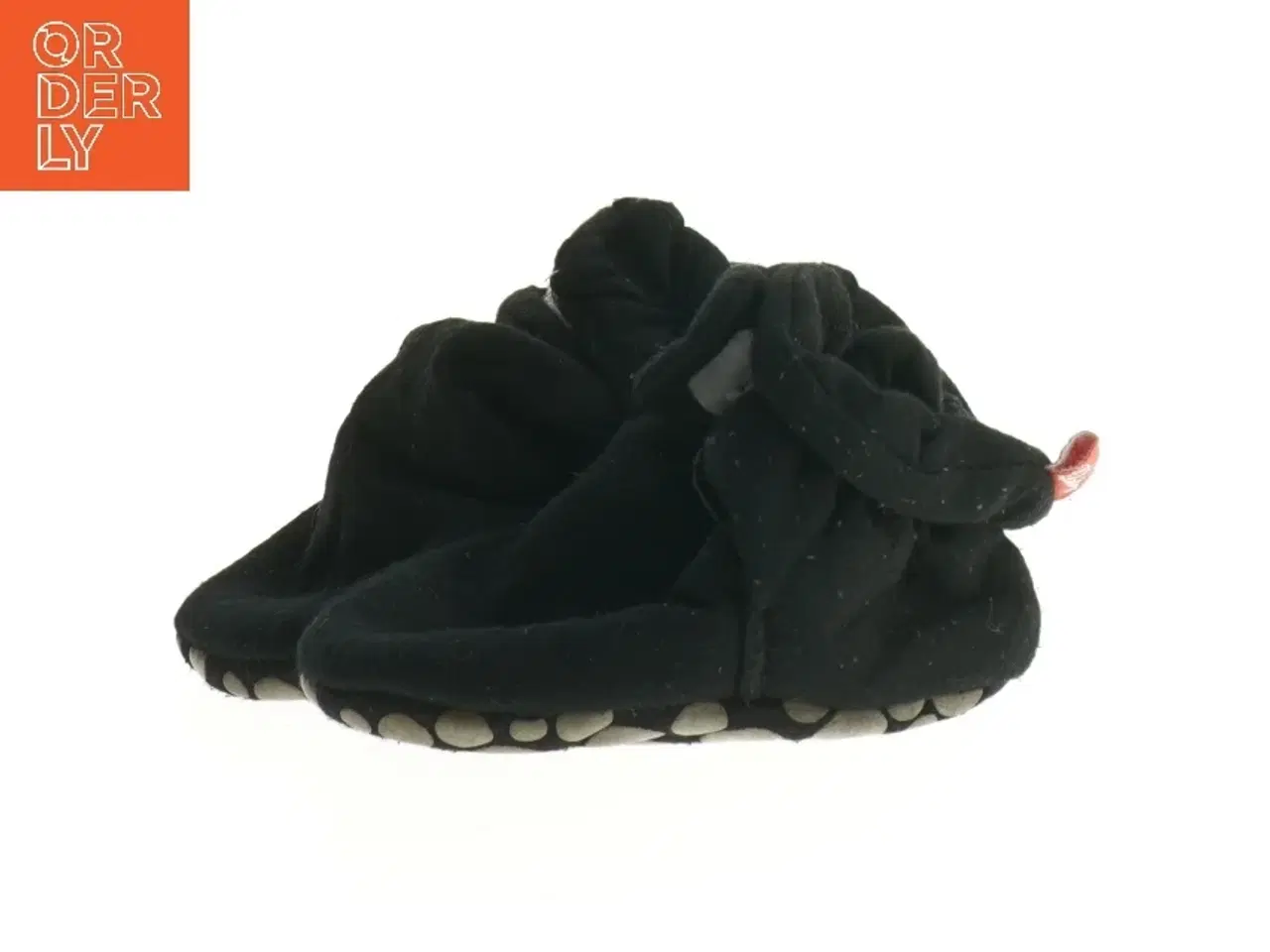 Billede 3 - Sorte stoffutter (str. 13 cm)