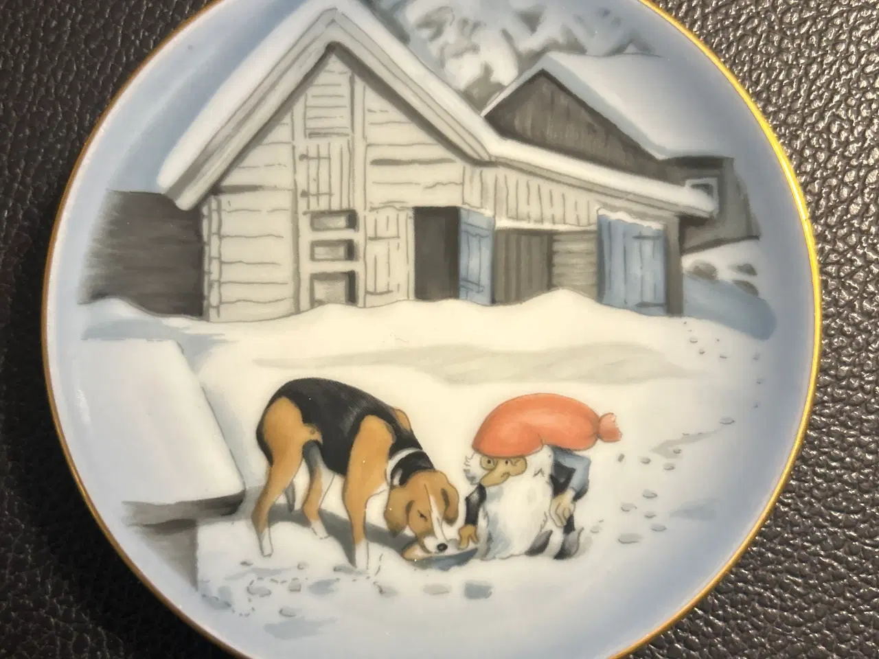 Billede 6 - Smørtallerkener fra Bing & Grøndahl