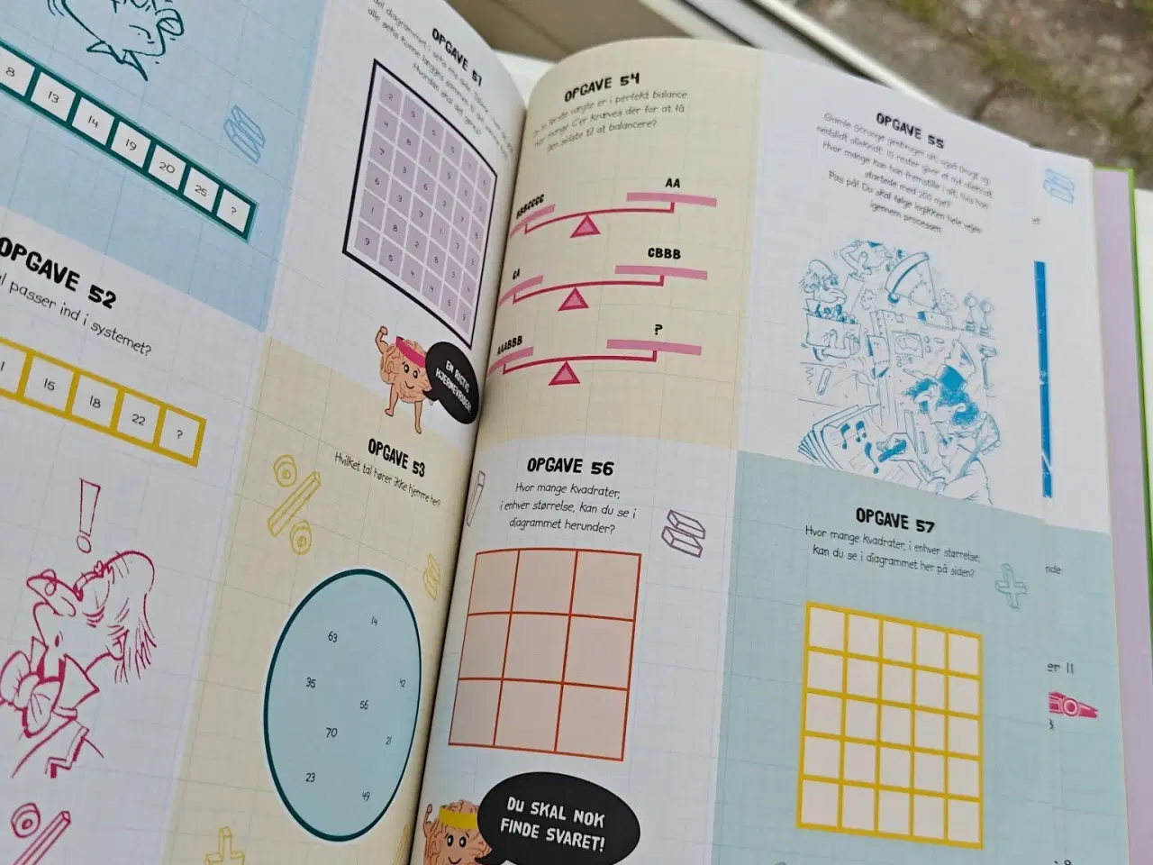 Billede 3 - 2 stk opgavebøger for børn (Mensa)
