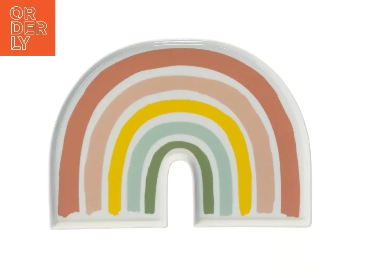Billede 2 - Regnbueformet dekorationspotteskål fra H&M Home (str. 26x19 cm)