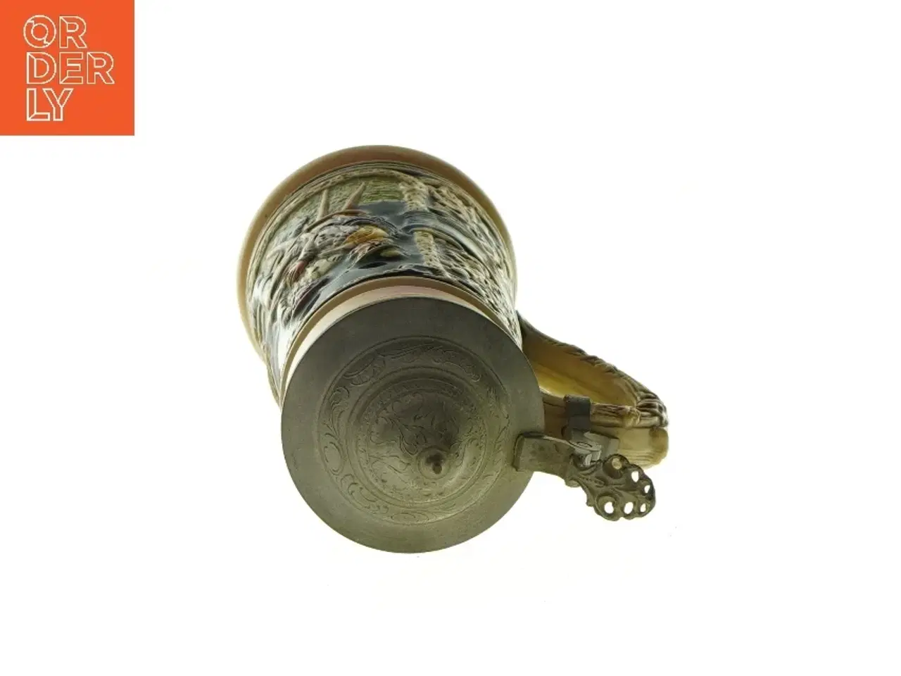 Billede 4 - Kande/ Krus med print fra Ukendt (str. HØ:24x10cm)