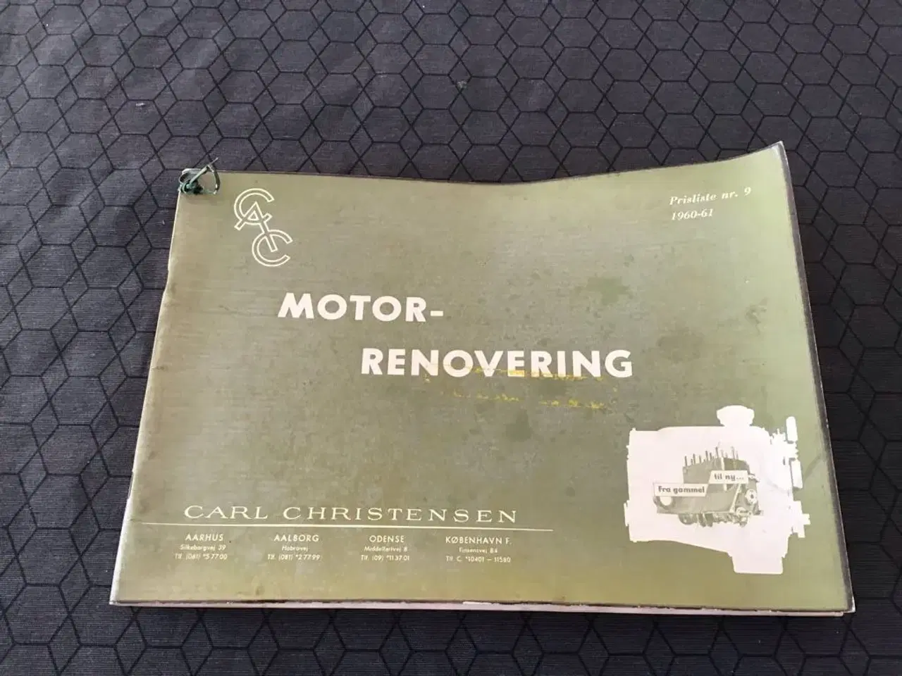 Billede 1 - Motor renovering hæfte 1960/61