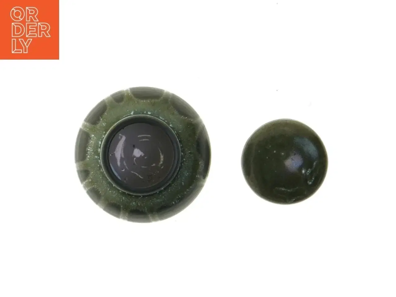 Billede 4 - Keramisk krukke med låg (str. 10 cm)