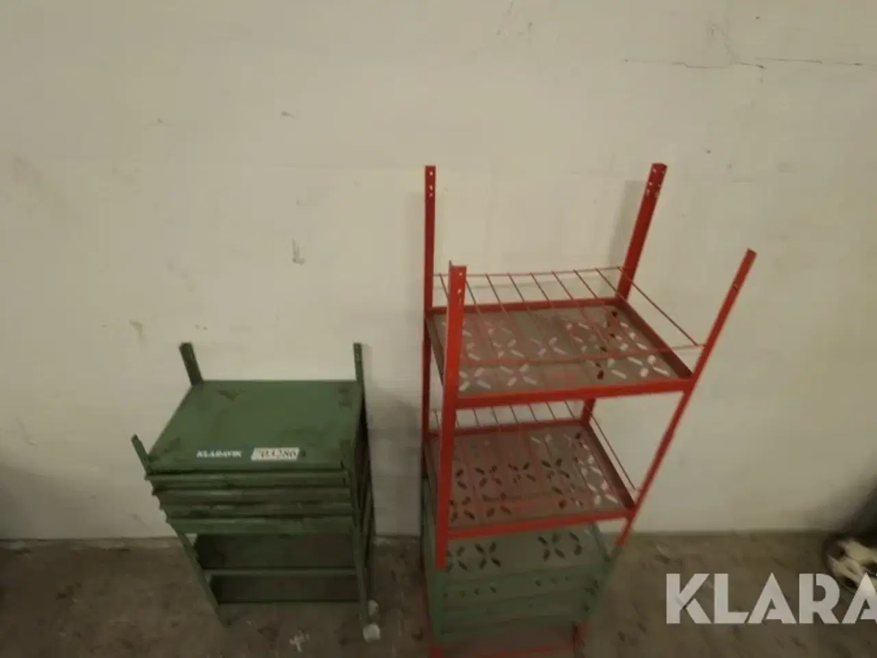 Billede 3 - Værkstedsreol Værkstedsreol & Skuffer