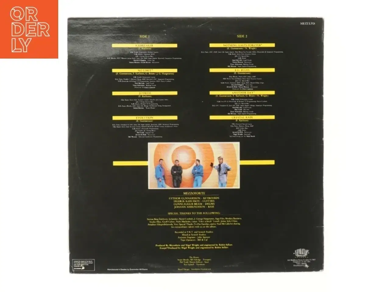 Billede 3 - Mezzoforte vinyl album