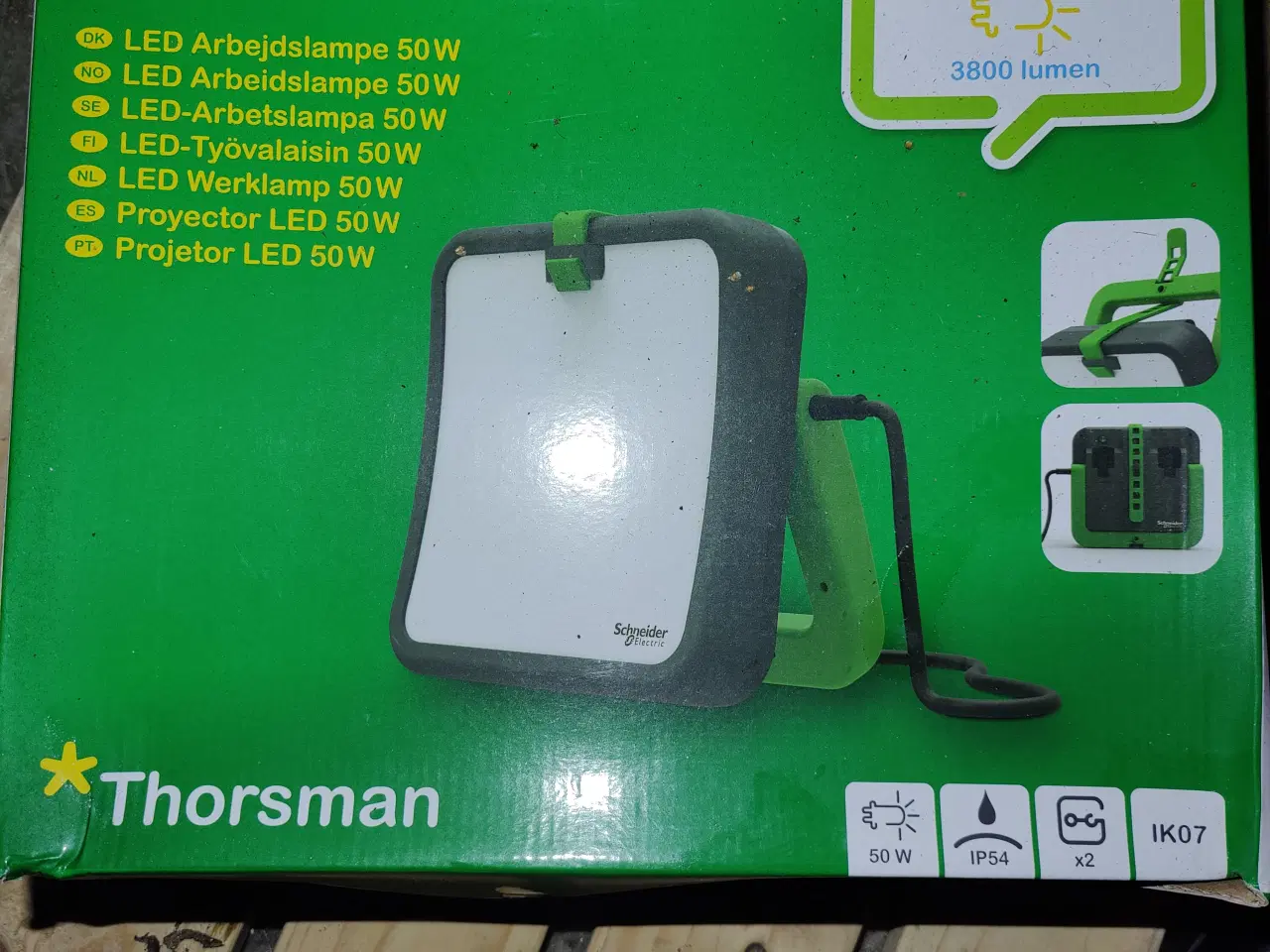 Billede 1 - Schneider Thorsman 50 w LED arbejdsslampe