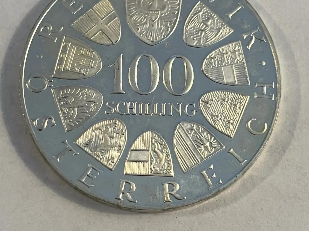 Billede 1 - 100 Schilling XII Winter Olympics 1976 Austria