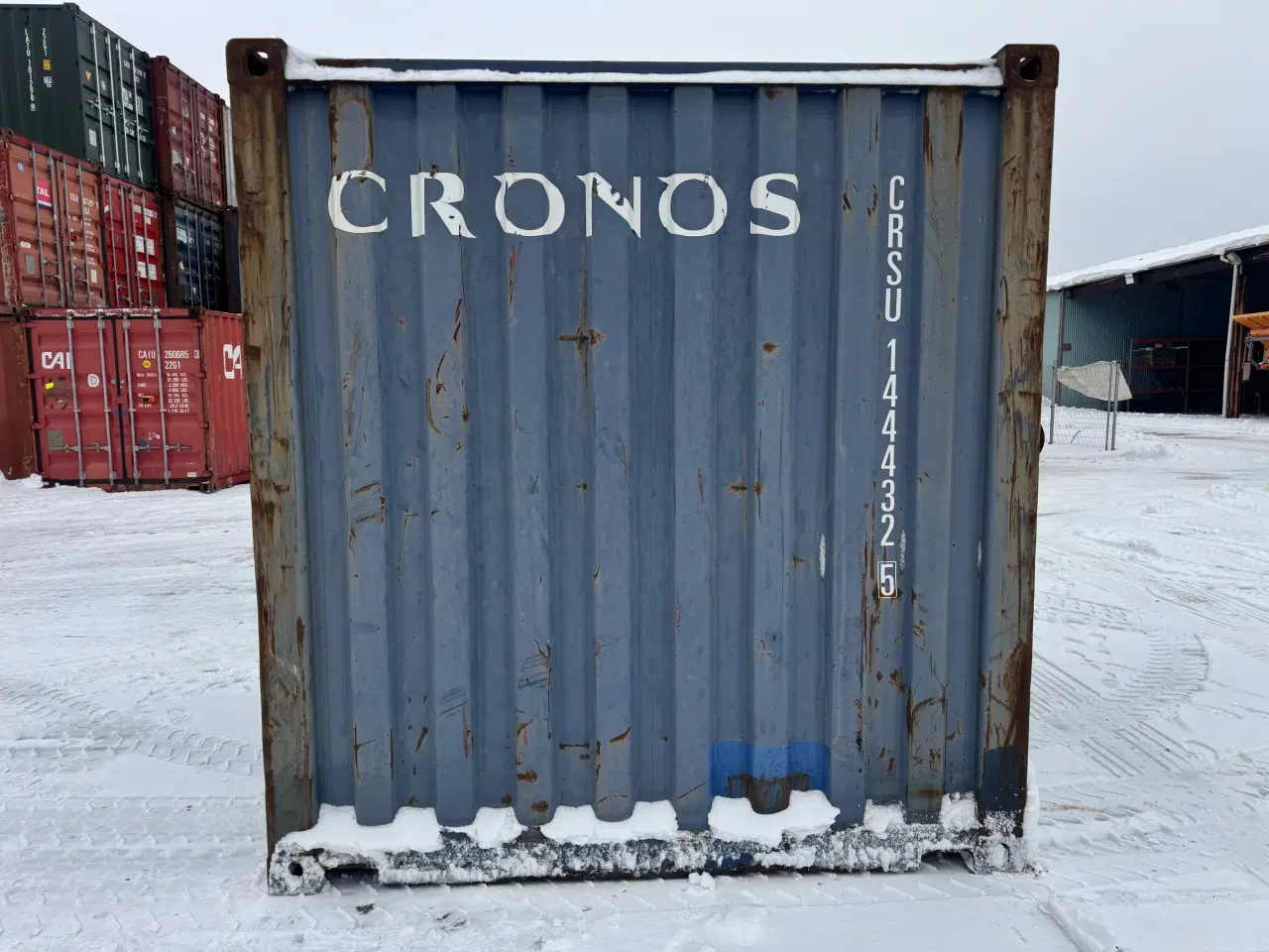 Billede 4 - Brugt 20 fods Isoleret Container-ID: CRSU 144432-5