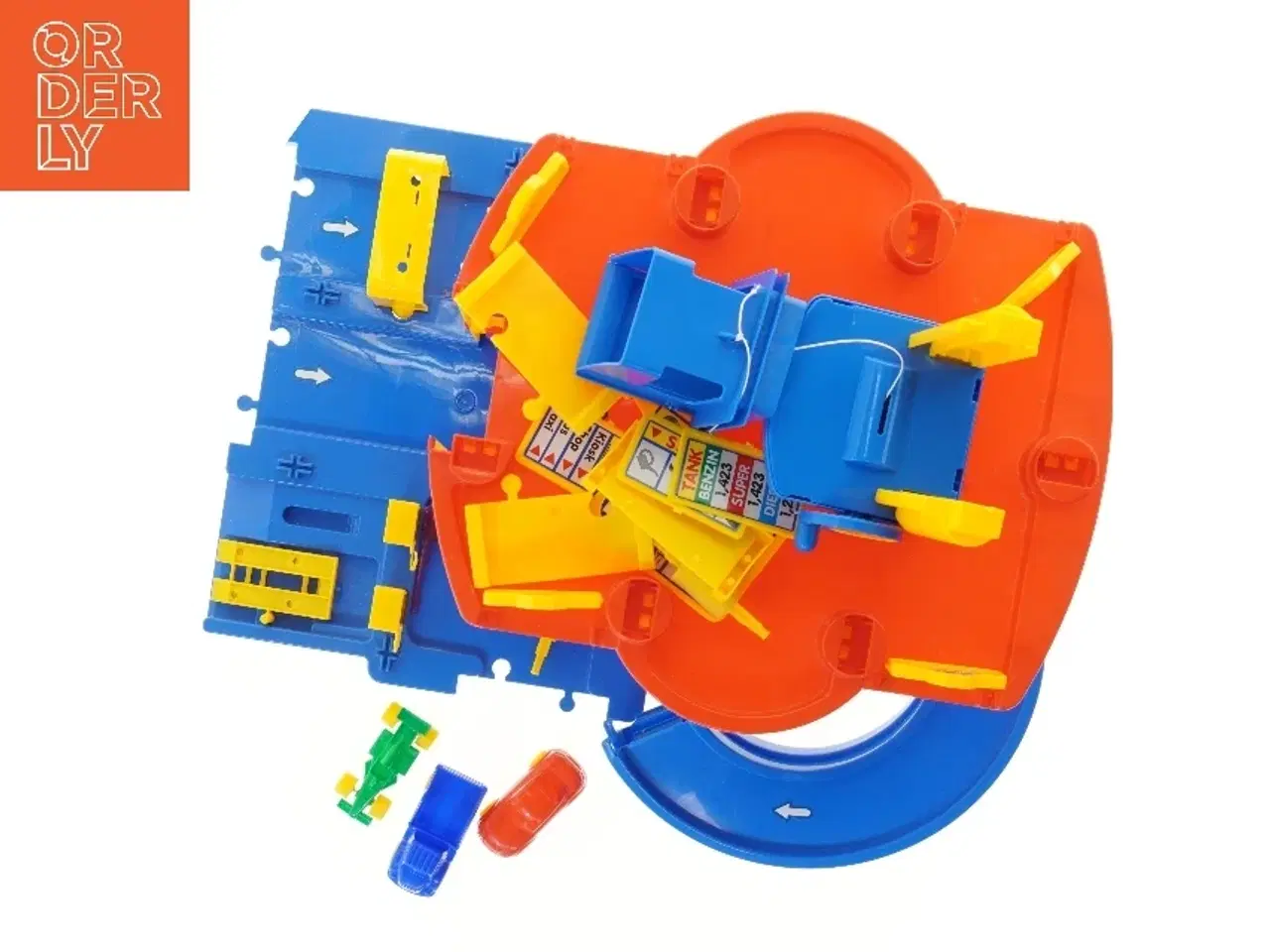 Billede 2 - Legetøj bilparkering med biler fra Polesie (str. 55x37 cm)