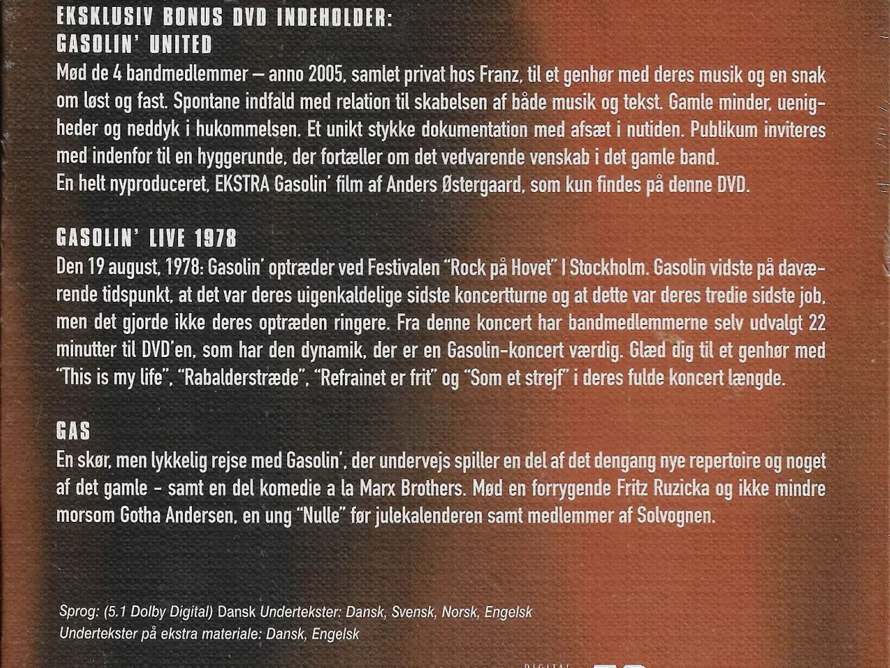 Billede 2 - Gasolin' ´Hvis du tør, så kom med mig ny i folie 