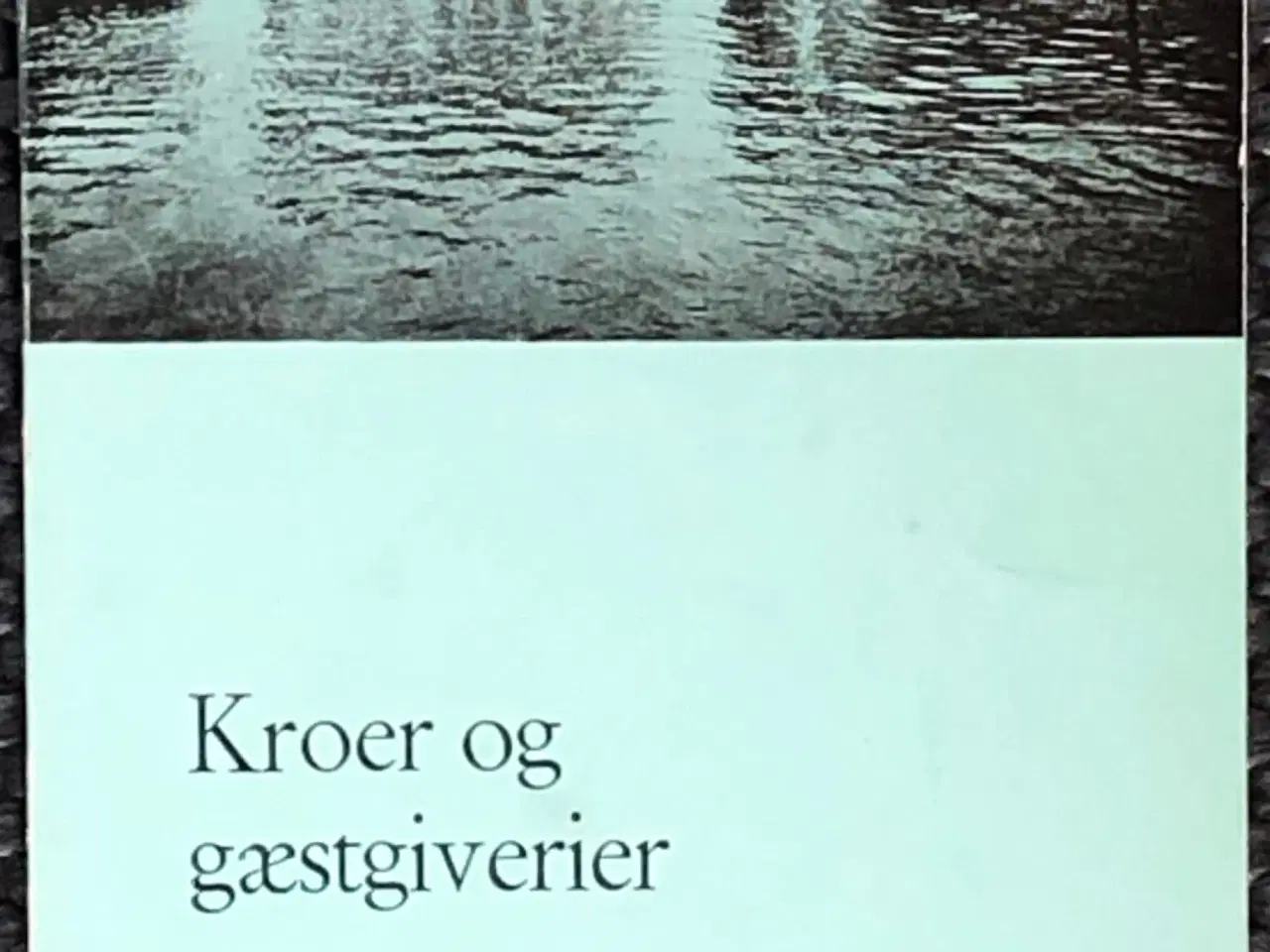 Billede 1 - Kroer og gæstgiverier. 1972