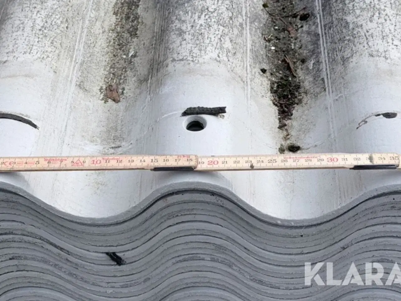 Billede 2 - Eternit tagplader 2 typer 4 størrelser