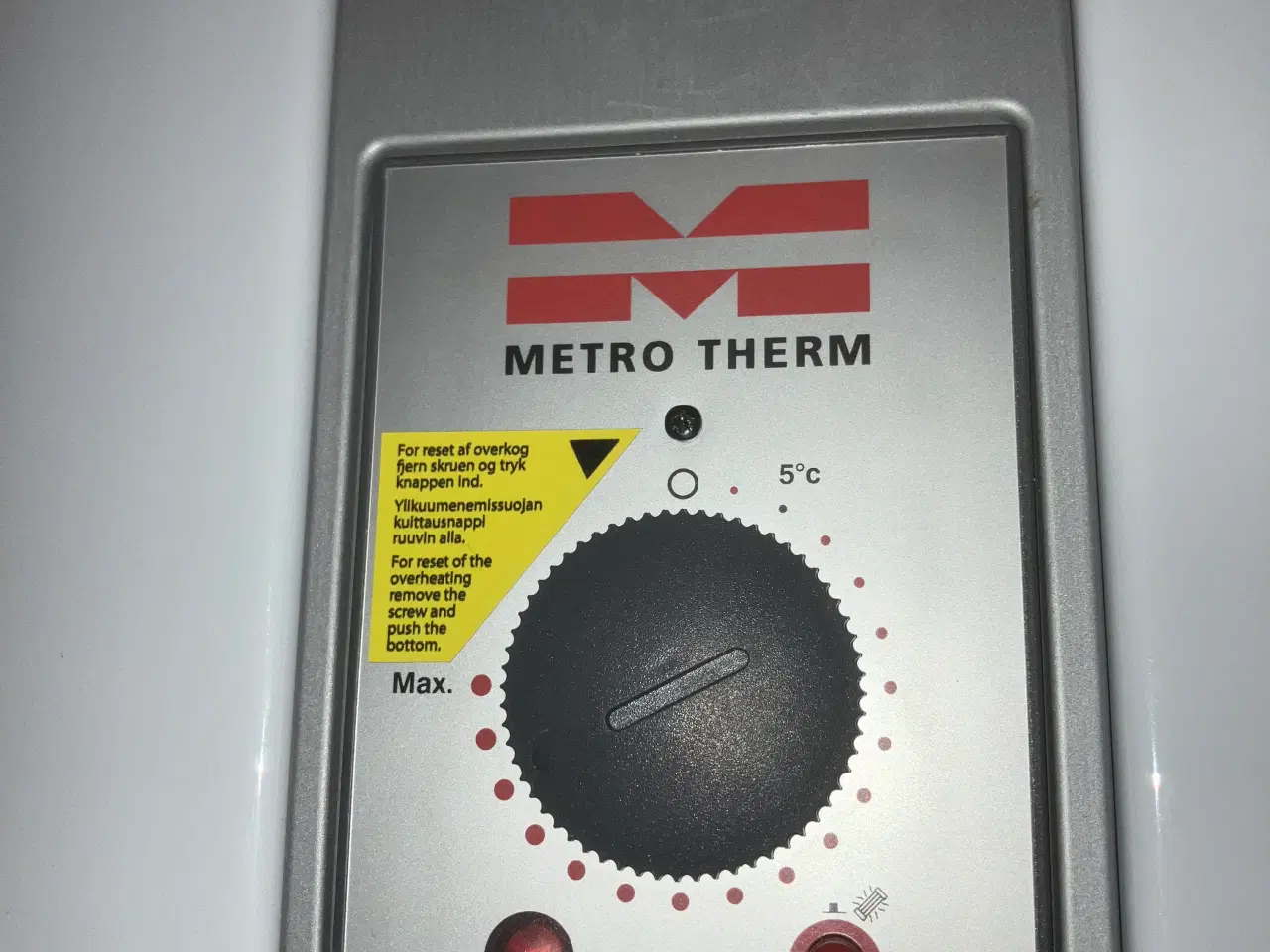 Billede 5 - 110L Metro kombi varmtvandsbeholder