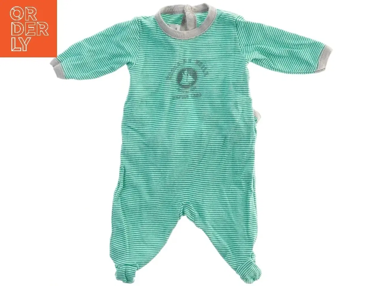 Billede 1 - Stribet heldragt til baby fra Petit Bateau (str. 50)