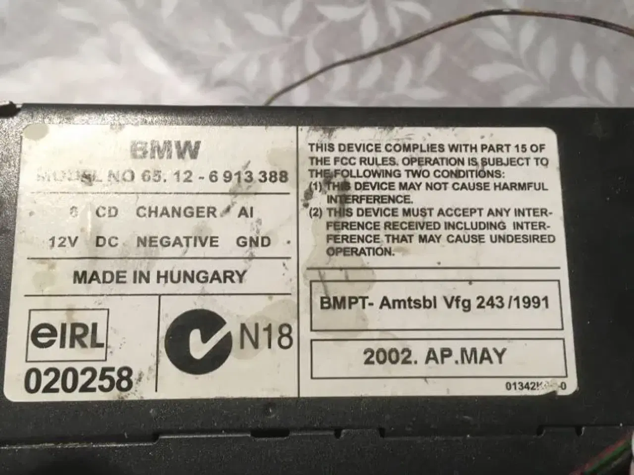 Billede 3 - BMW CD changer