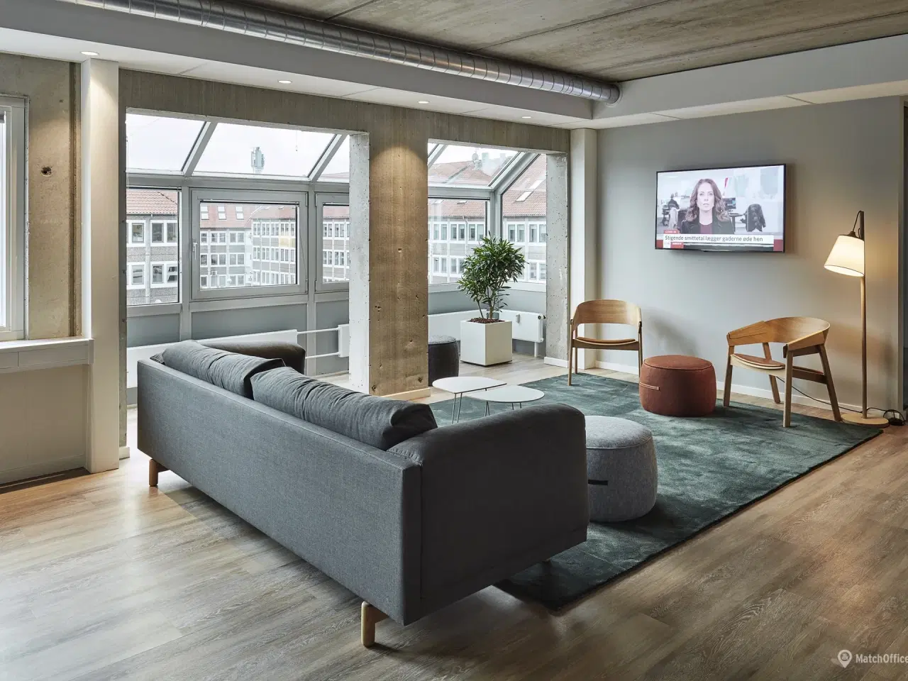 Billede 7 - Flotte kontorpladser med et udvalg af fællesfaciliteter