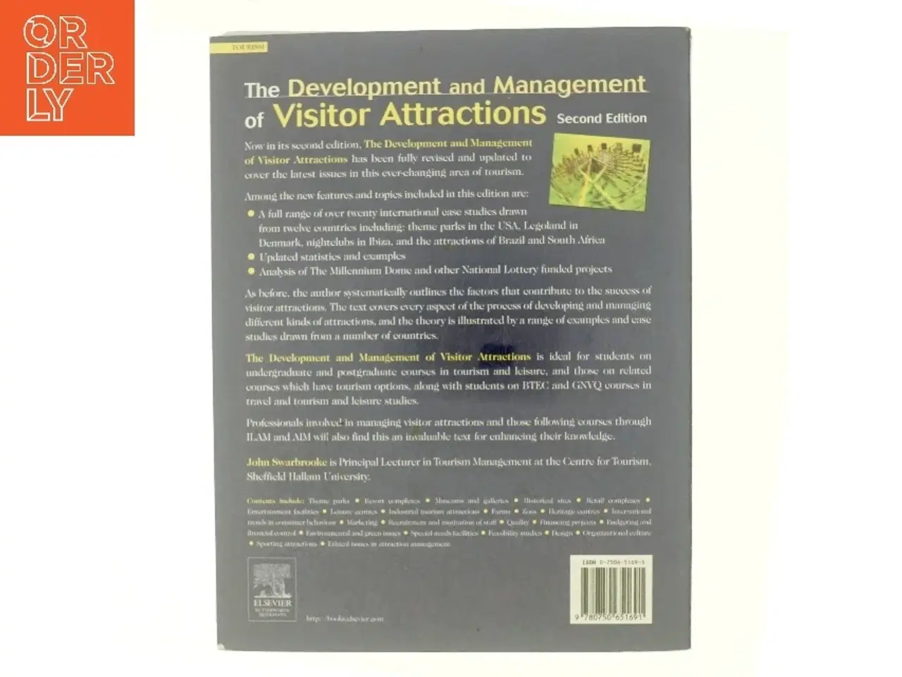 Billede 2 - The development and management of visitor attractions af John Swarbrooke
