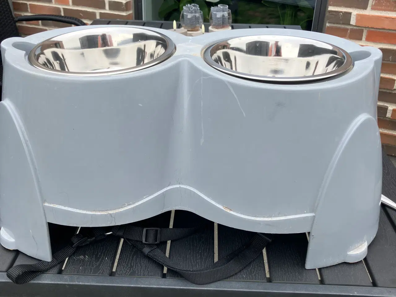 Billede 2 - Foderskåle i opsats 2x1500ml