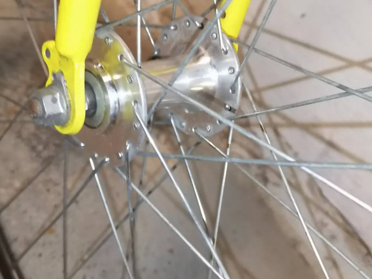 Billede 10 - Gul singlespeed Fixie cykel.