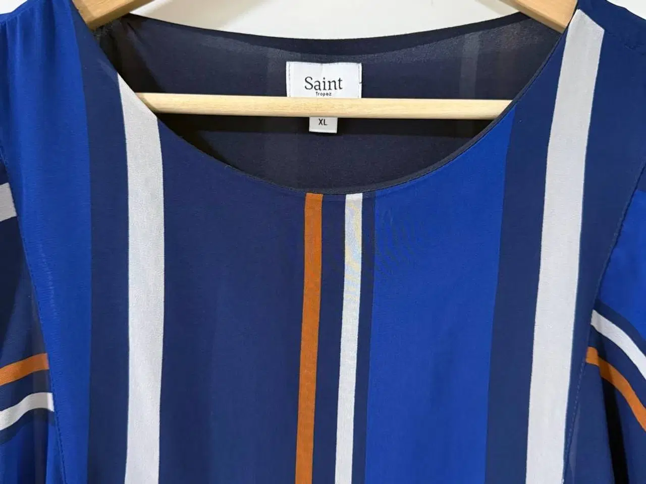 Billede 2 - Sød og let Saint Tropez chiffon-bluse – XL