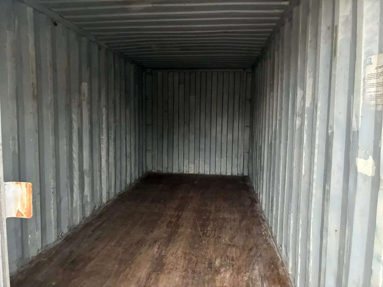 Billede 2 - 20 fods Container- ID: MSKU 290452-7