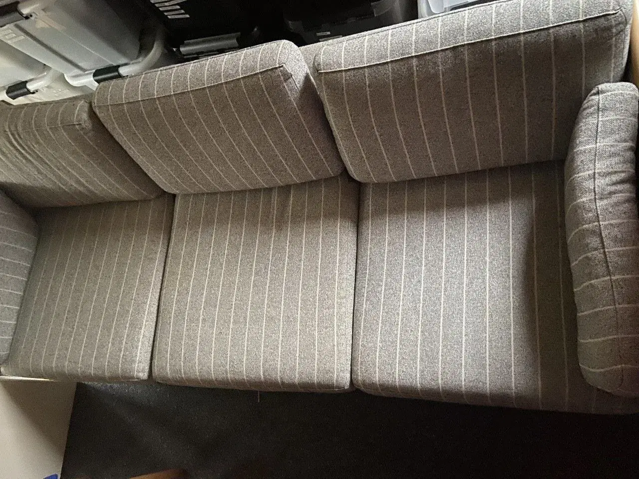 Billede 2 - 3 pers. sofa i bøg/stof + evt. tilkøb af 2 pers.