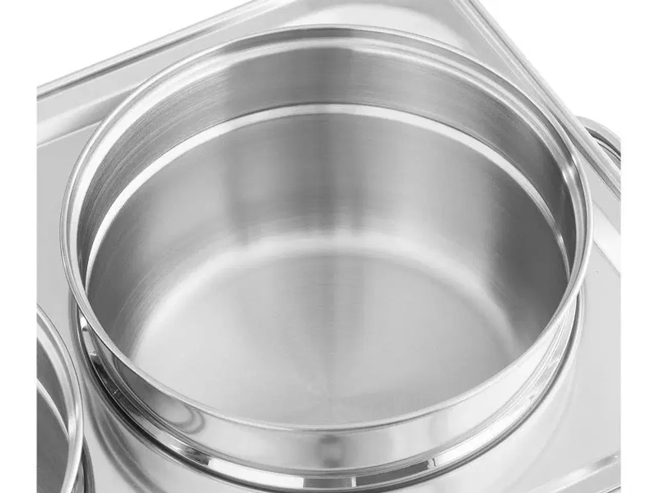 Billede 5 - Chafing dish – rund – 2 x 4,5 l – Royal Catering