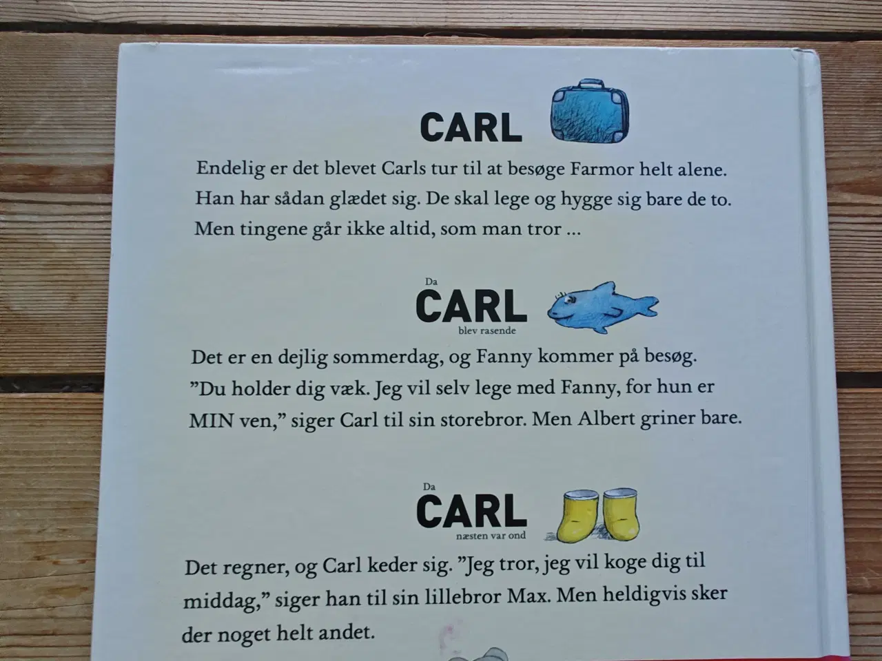 Billede 2 - Carl Tre elefant kloge historier BOG