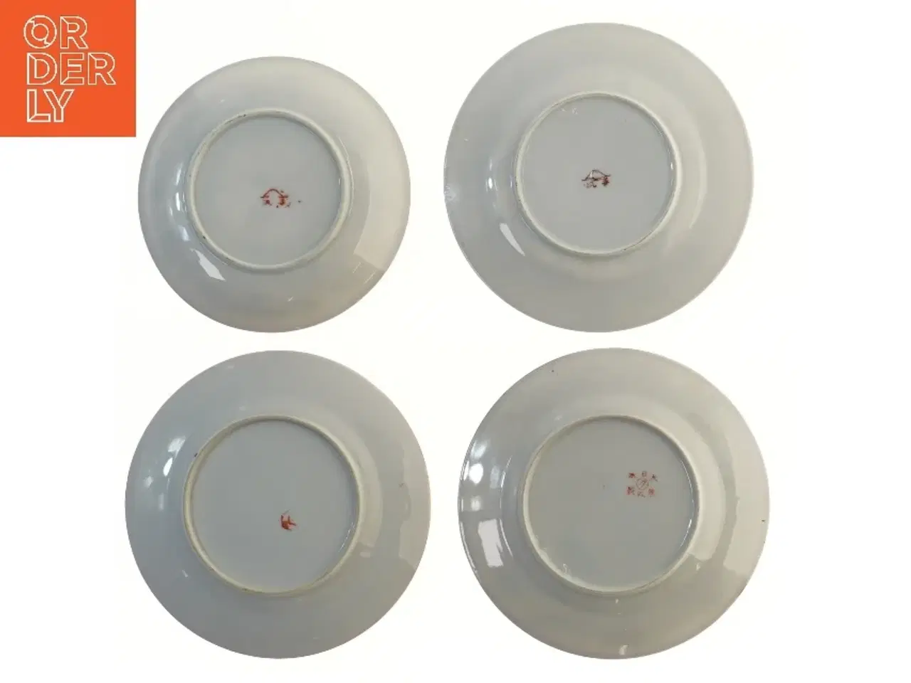 Billede 2 - Dekorative porcelænstallerkener (str. Ø 15,5 cm)