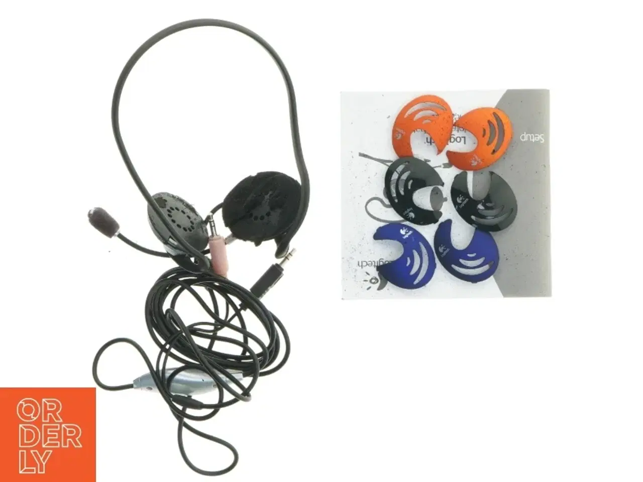 Billede 4 - Logitech headset med mikrofon fra Logitech (str. Ø 11 cm)