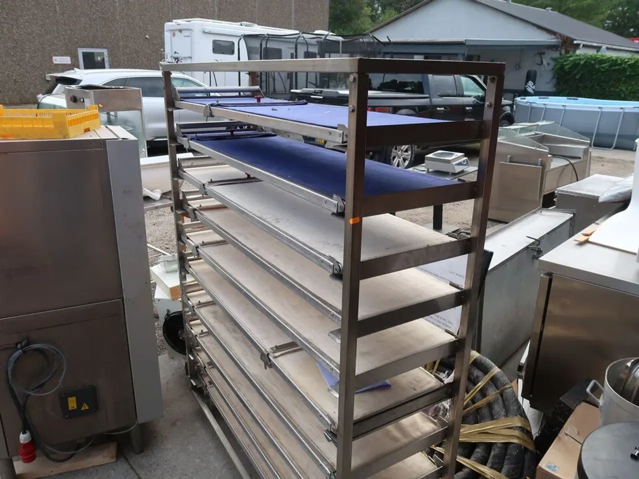 Billede 1 - Stativ med dej loader til Herdovn