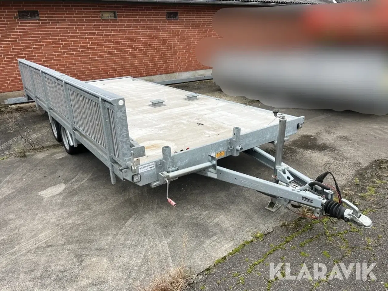 Billede 2 - Maskintrailer Variant 3525p5 - 3500kg
