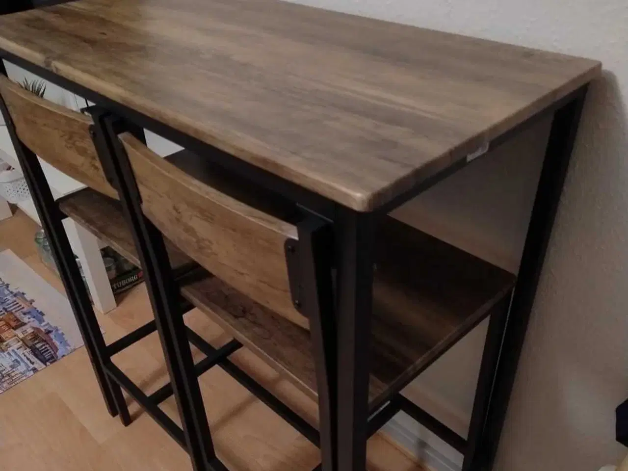 Billede 3 - Flot barbord/spisebord m. Stole