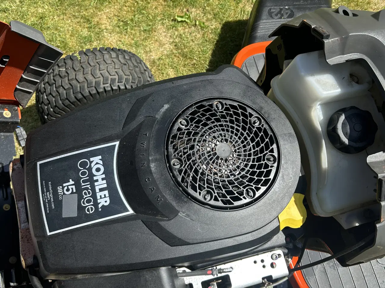Billede 9 - Husqvarna LTH152 havetraktor 